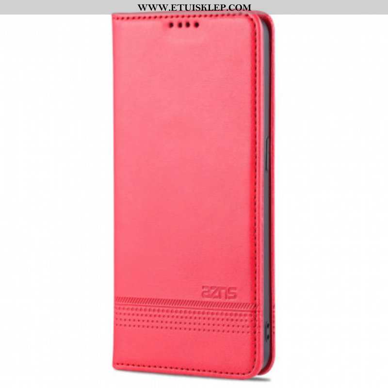 Etui Na Telefon do Oppo Reno 6 5G Etui Folio Stylizacja Skóry Azns